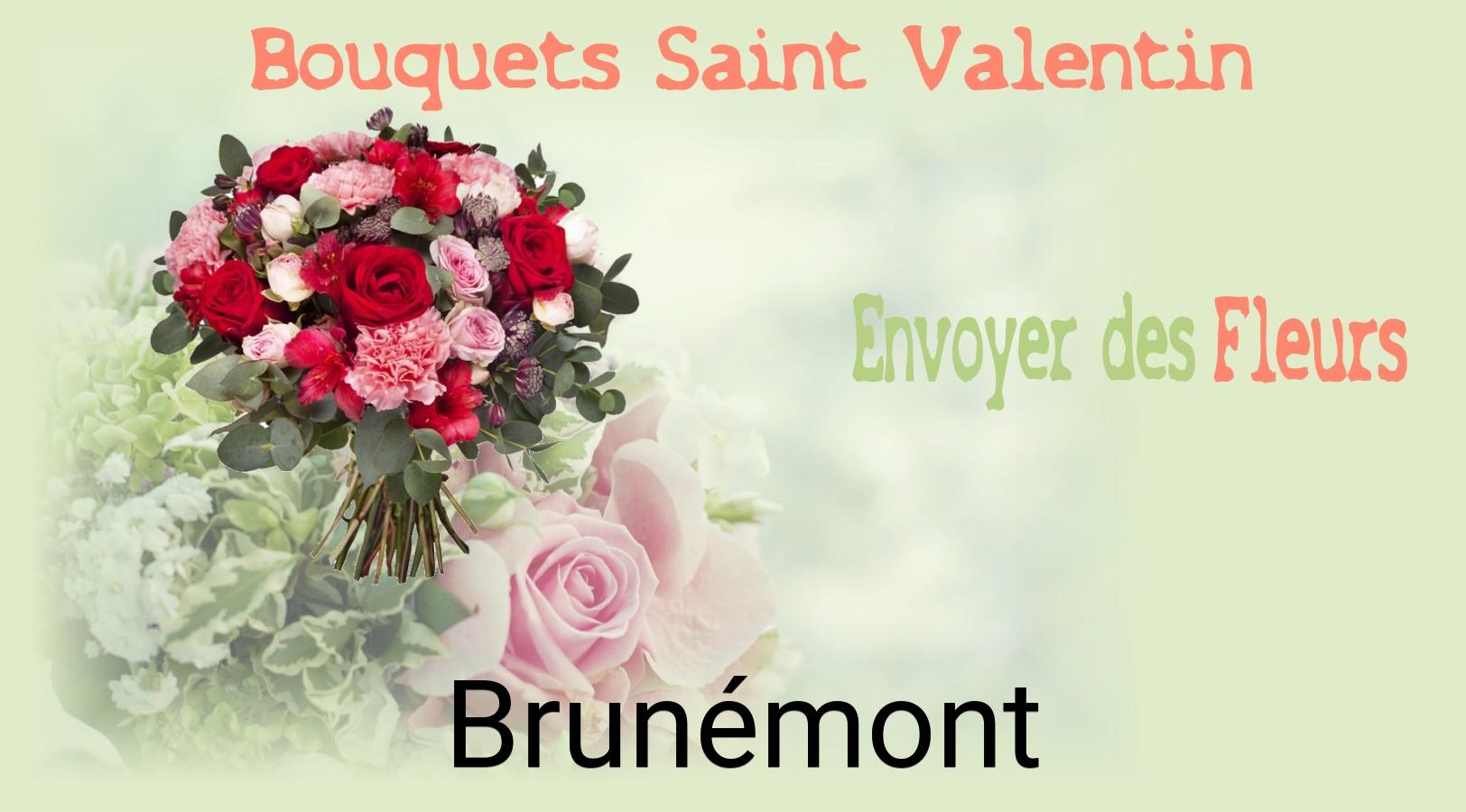 Roses de Saint-Valentin livrées à Brunémont